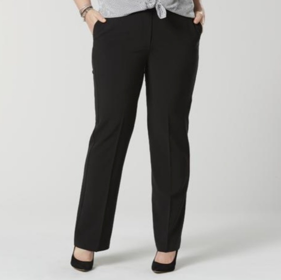 Metaphor Courtney Career Pants Grey Wide Leg S 16 - Picture 5 of 8